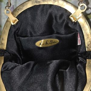 La Regale Gold and Black Clutch